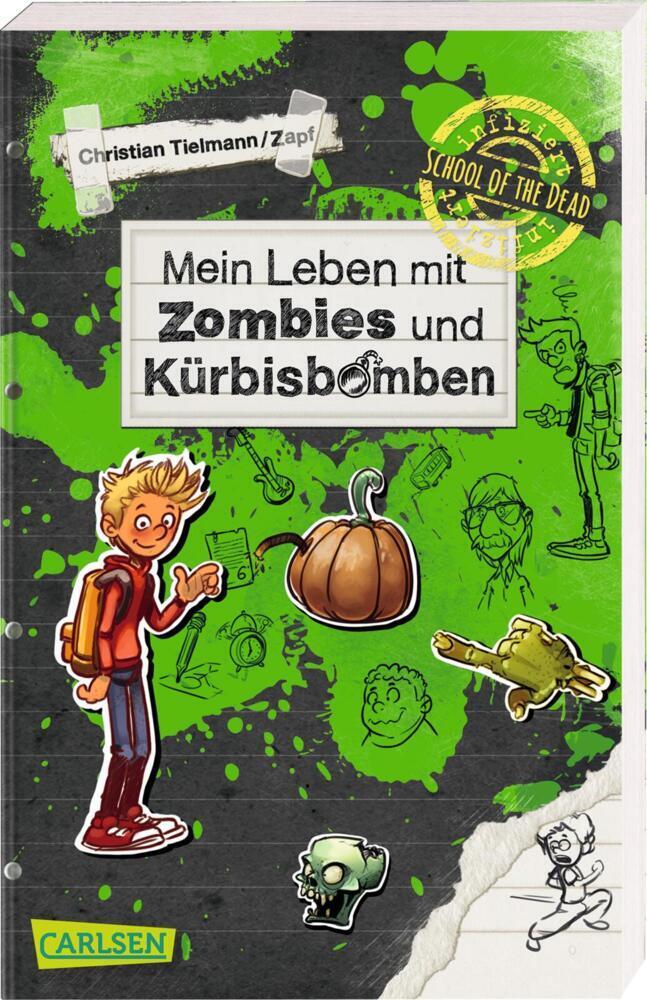 Cover: 9783551317704 | School of the dead 1: Mein Leben mit Zombies und Kürbisbomben | Buch