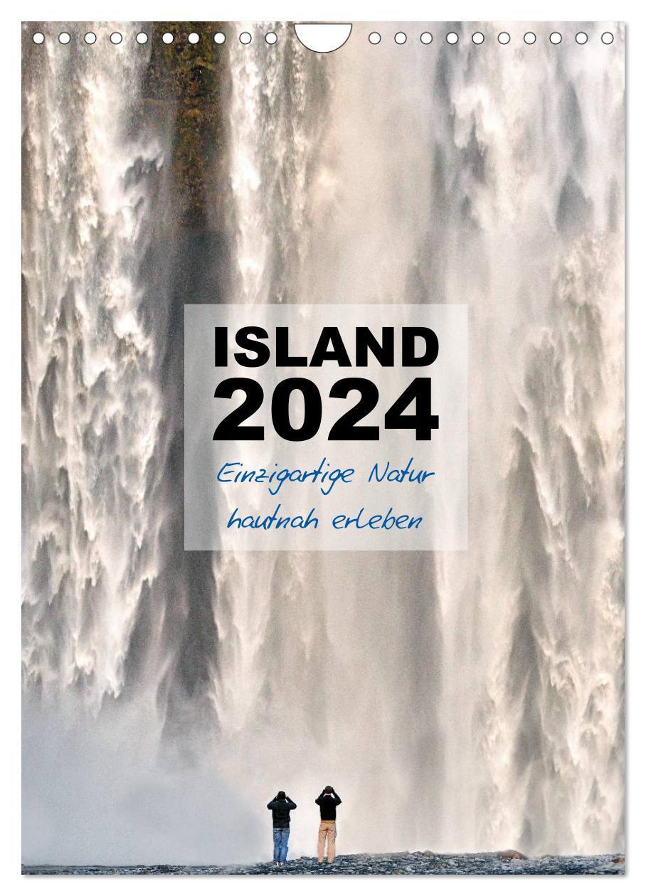 Cover: 9783383509100 | Island 2024 - Einzigartige Natur hautnah erleben (Wandkalender 2024...