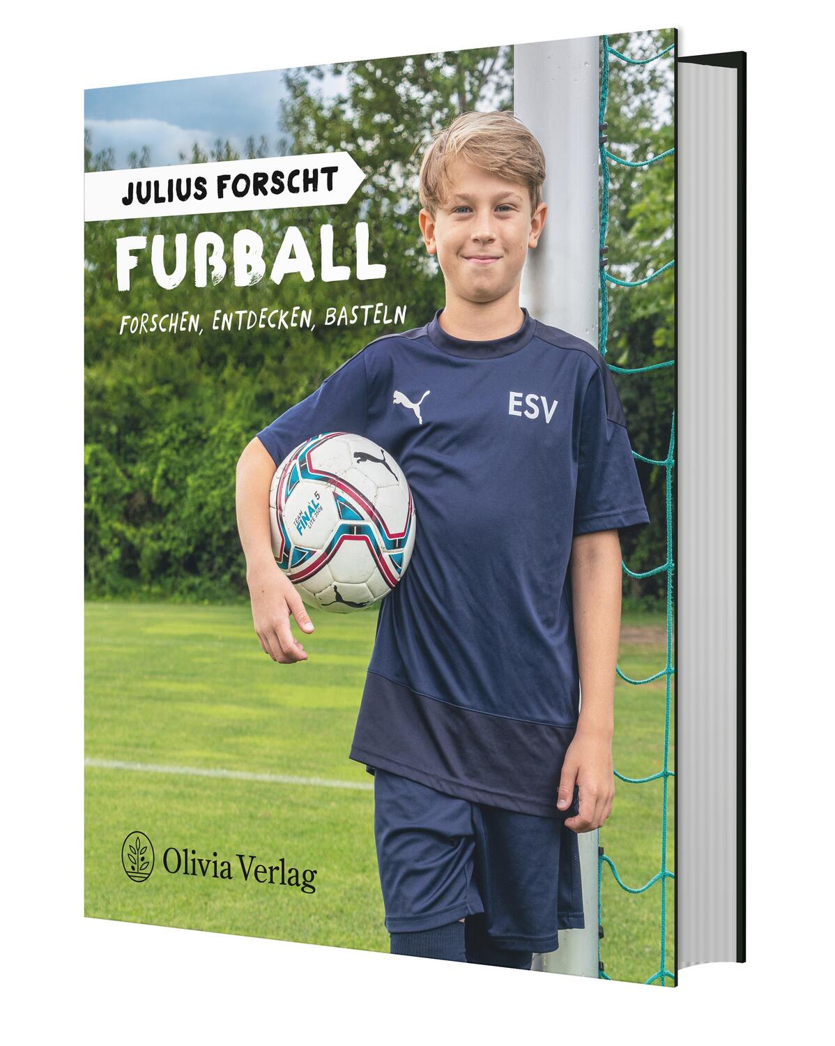 Bild: 9783982153094 | Julius forscht - Fußball | Forschen, Entdecken, Basteln | König | Buch