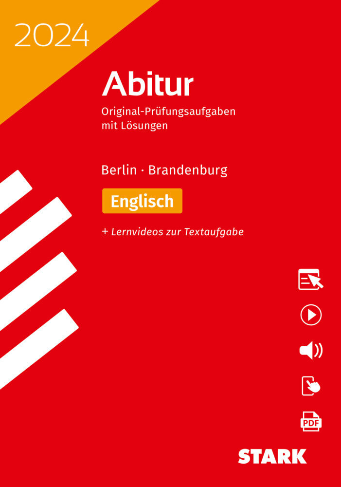 Cover: 9783849059118 | STARK Abiturprüfung Berlin/Brandenburg 2024 - Englisch, m. 1 Buch,...