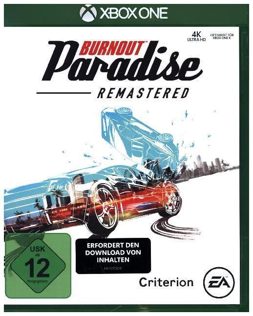Cover: 5030949122759 | Burnout Paradise Remastered, 1 XBox One-Blu-ray Disc | Blu-ray Disc