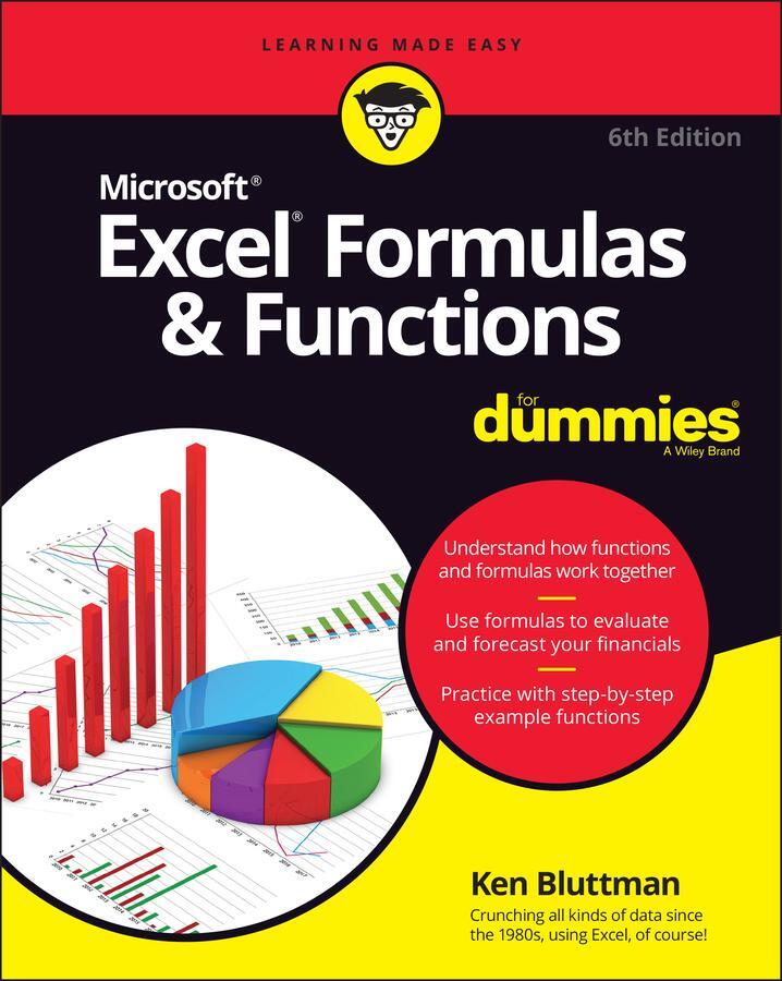 Cover: 9781119839118 | Excel Formulas &amp; Functions for Dummies | Ken Bluttman | Taschenbuch