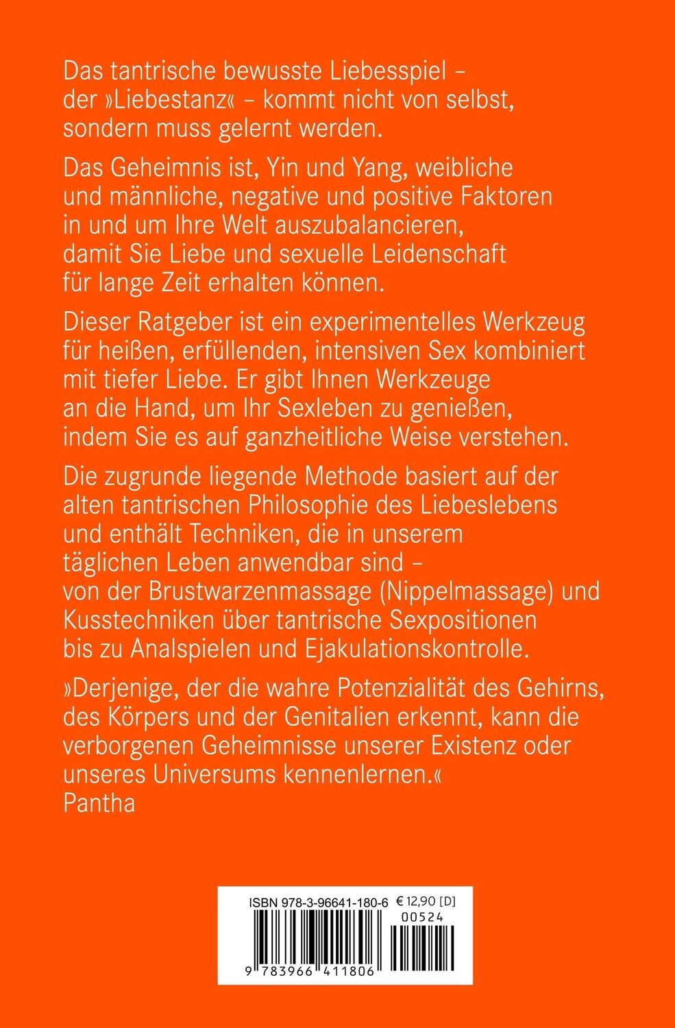 Bild: 9783966411806 | Liebesspiel und Tantra Erotischer Ratgeber | Ashish Mehta | Buch