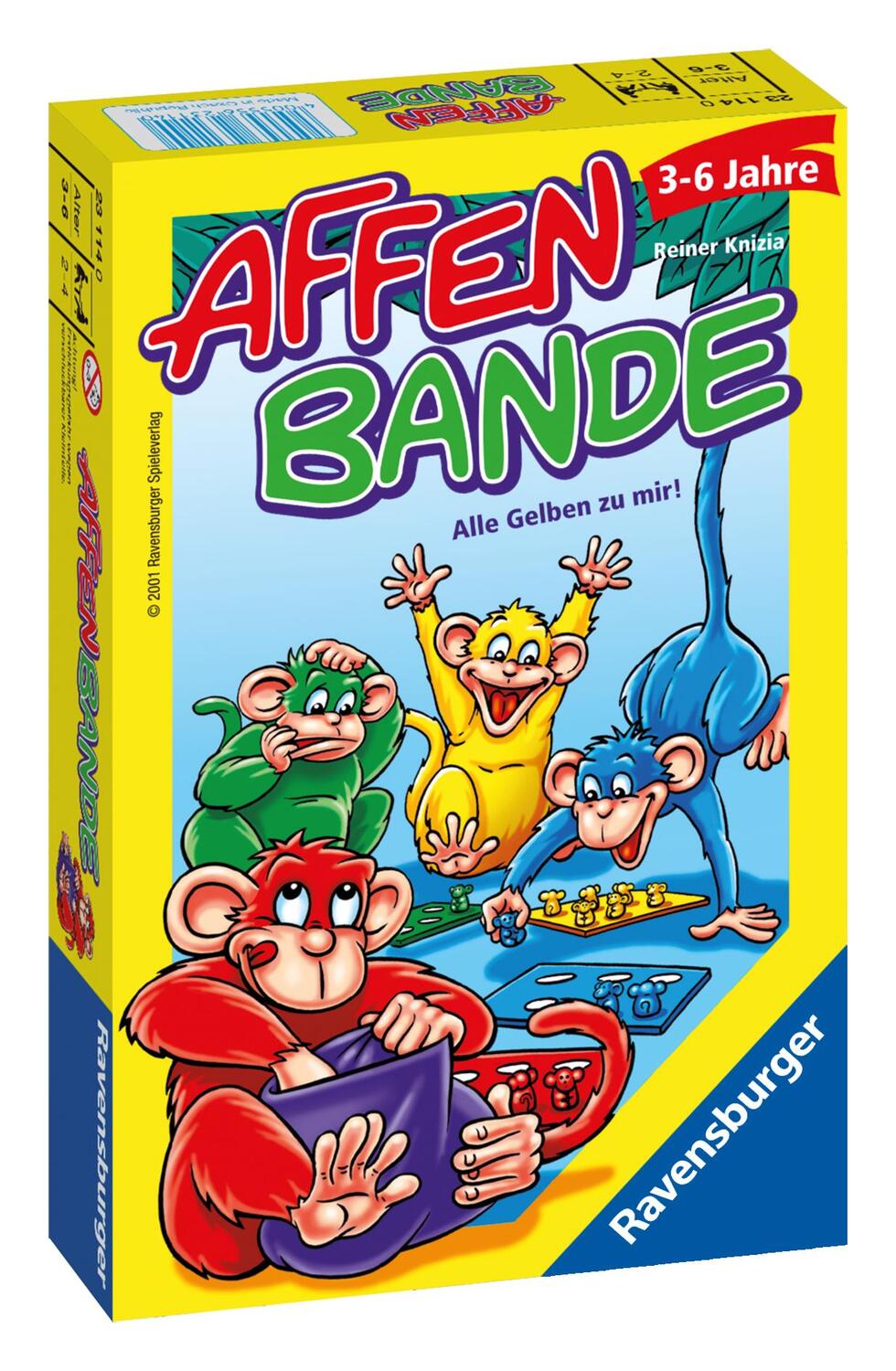 Cover: 4005556231140 | Affenbande | Alle Gelben zu mir! | Spiel | Deutsch | 2001