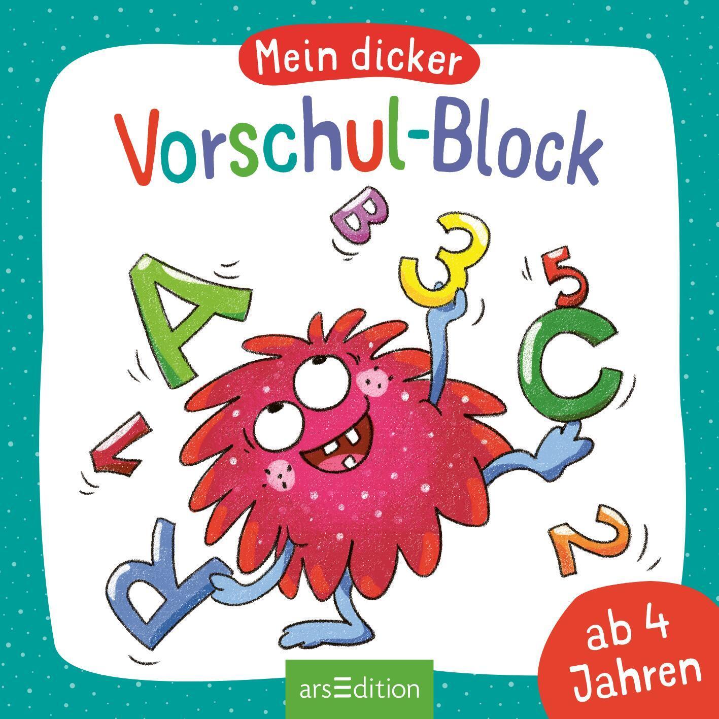 Bild: 9783845853796 | Mein dicker Vorschul-Block | Ab 5 Jahren | Taschenbuch | Softcover