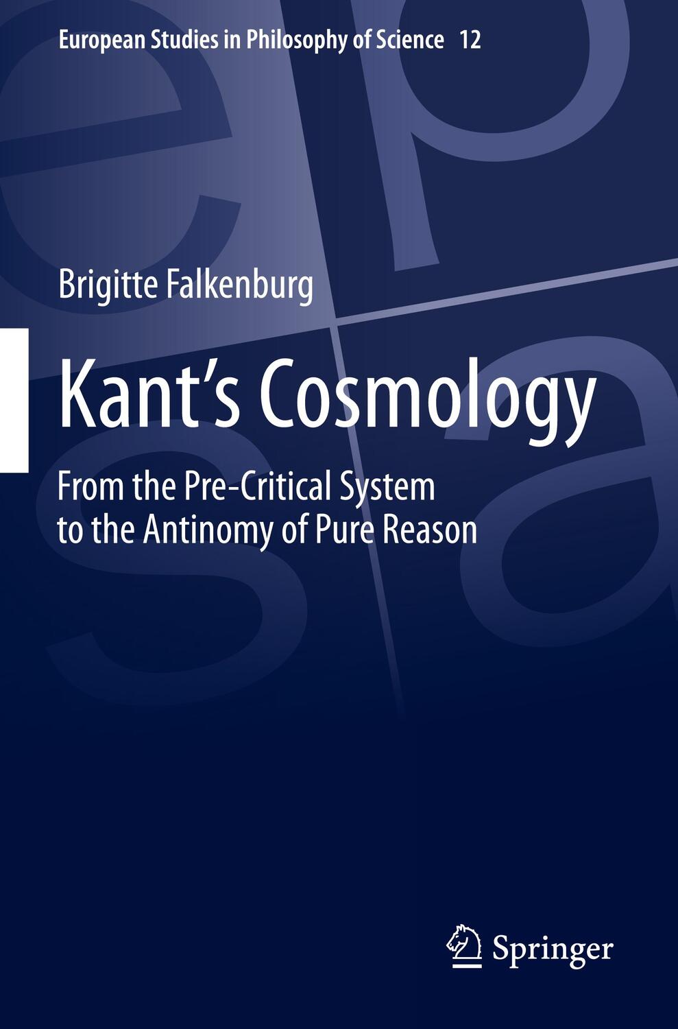 Cover: 9783030522926 | Kant¿s Cosmology | Brigitte Falkenburg | Taschenbuch | Paperback