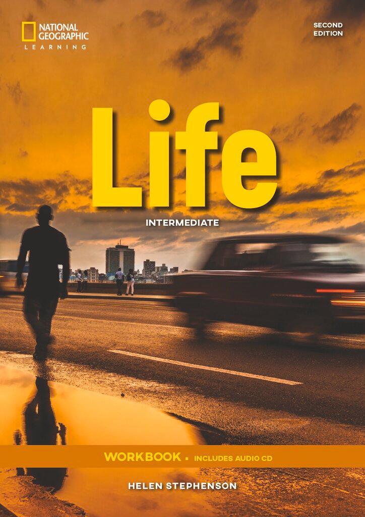 Cover: 9781337286084 | Life - Second Edition B1.2/B2.1: Intermediate - Workbook + Audio-CD