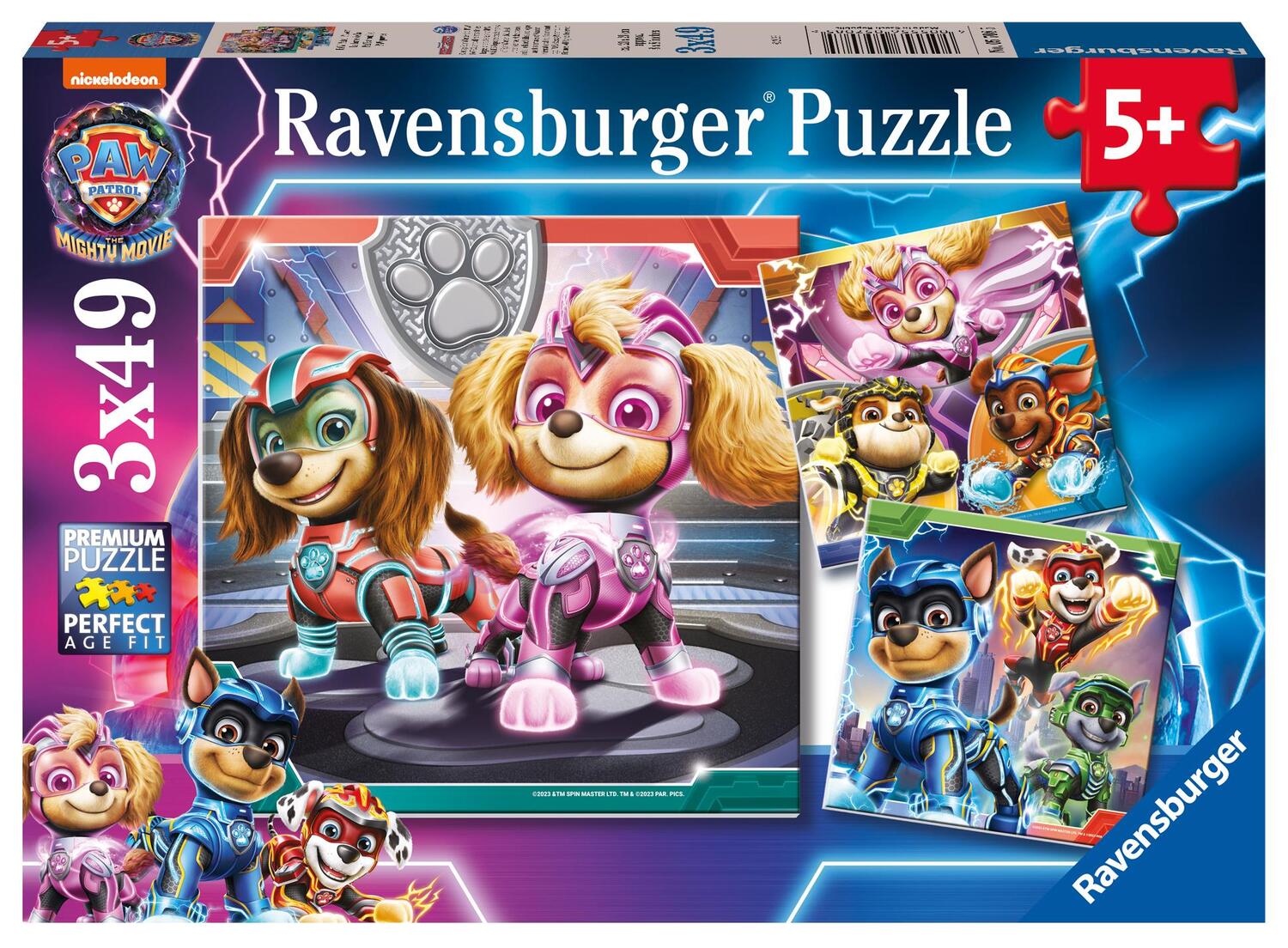 Cover: 4005556057085 | Ravensburger Kinderpuzzle 05708 - PAW Patrol: The Mighty Movie -...