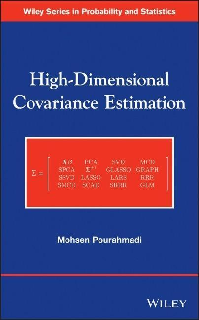 Cover: 9781118034293 | High-Dimensional Covariance Estimation | Mohsen Pourahmadi | Buch