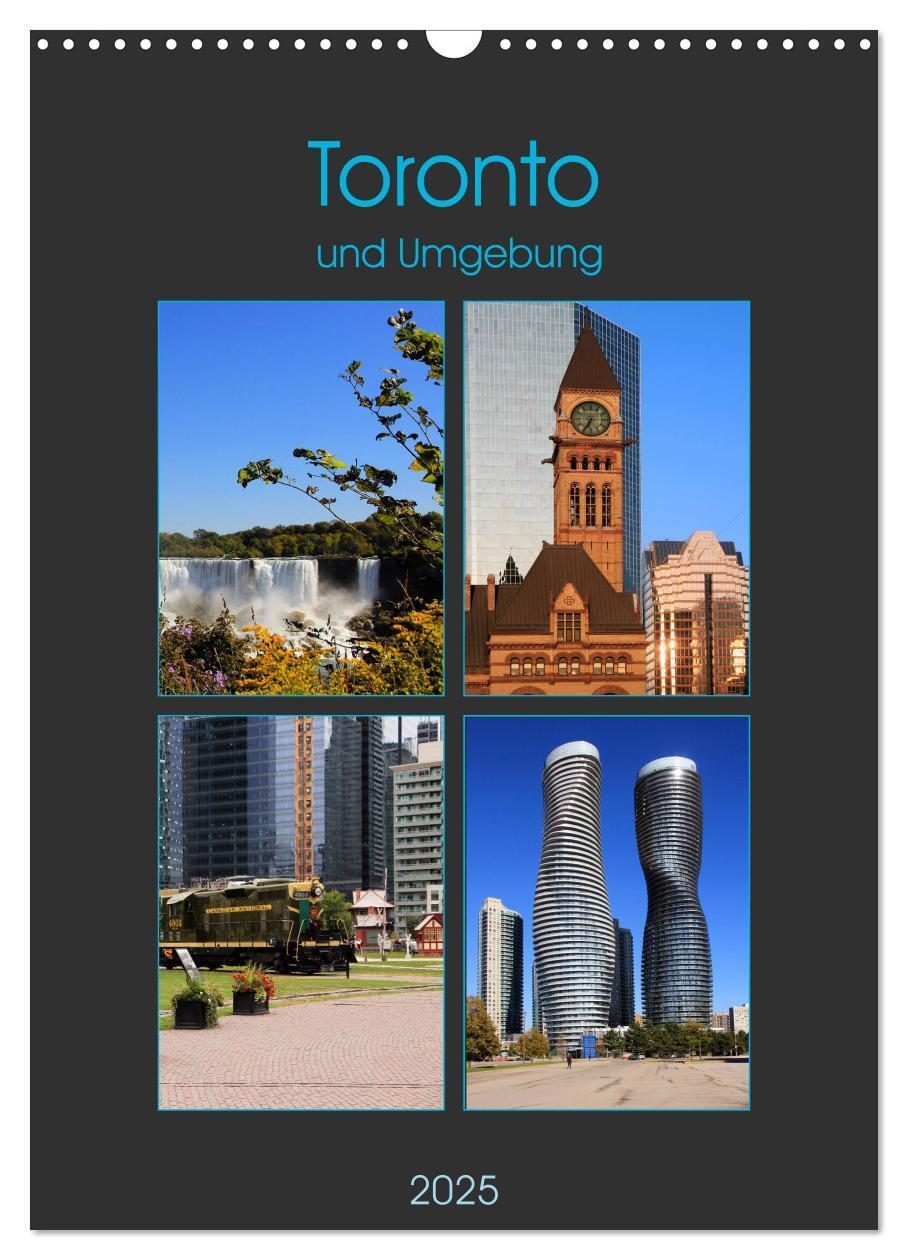 Cover: 9783435989515 | Toronto und Umgebung (Wandkalender 2025 DIN A3 hoch), CALVENDO...