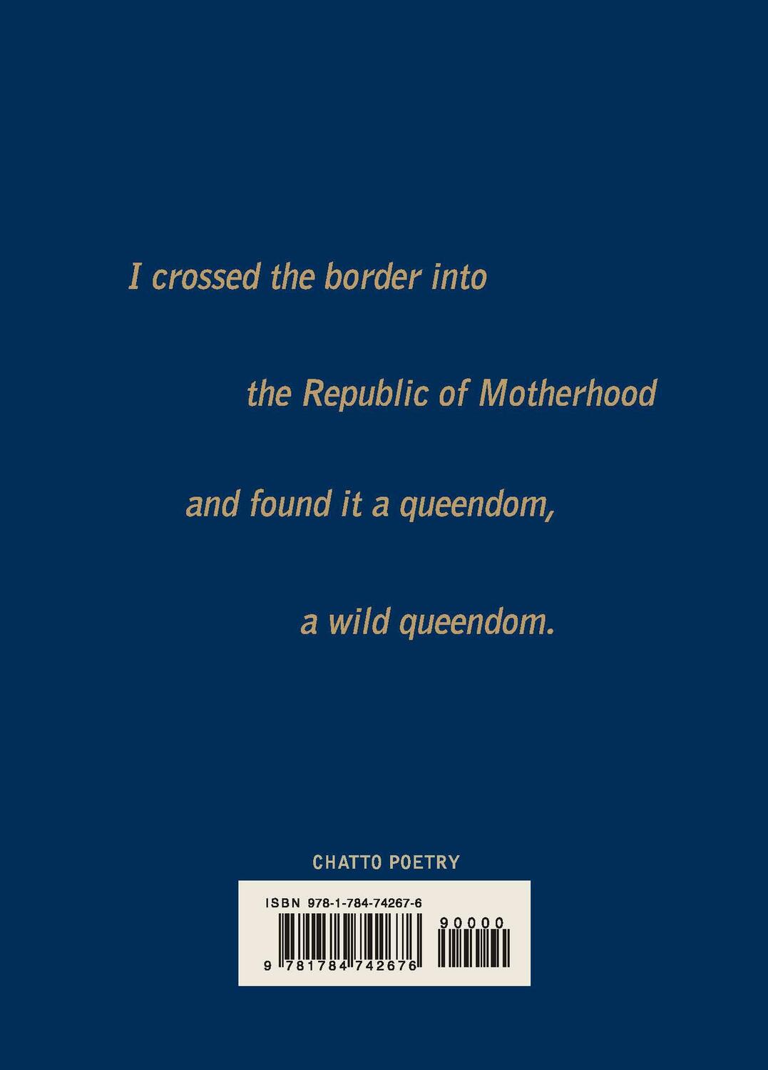 Rückseite: 9781784742676 | The Republic of Motherhood | Liz Berry | Taschenbuch | Englisch | 2018