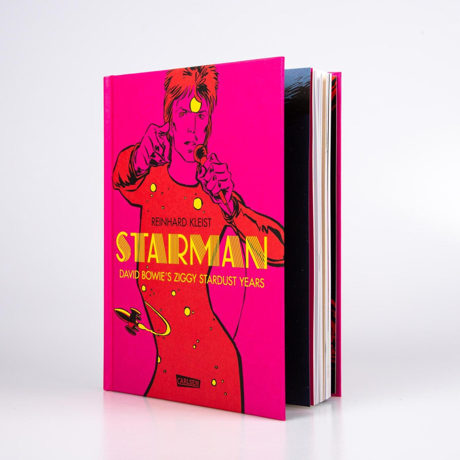 Bild: 9783551793621 | Starman - David Bowie's Ziggy Stardust Years | Reinhard Kleist | Buch