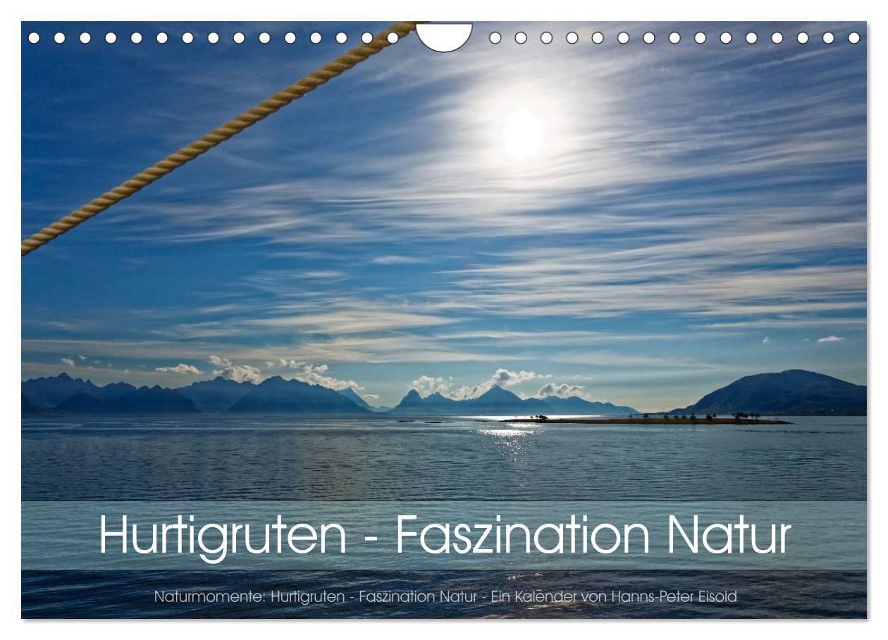 Cover: 9783435618194 | Hurtigruten - Faszination Natur (Wandkalender 2025 DIN A4 quer),...