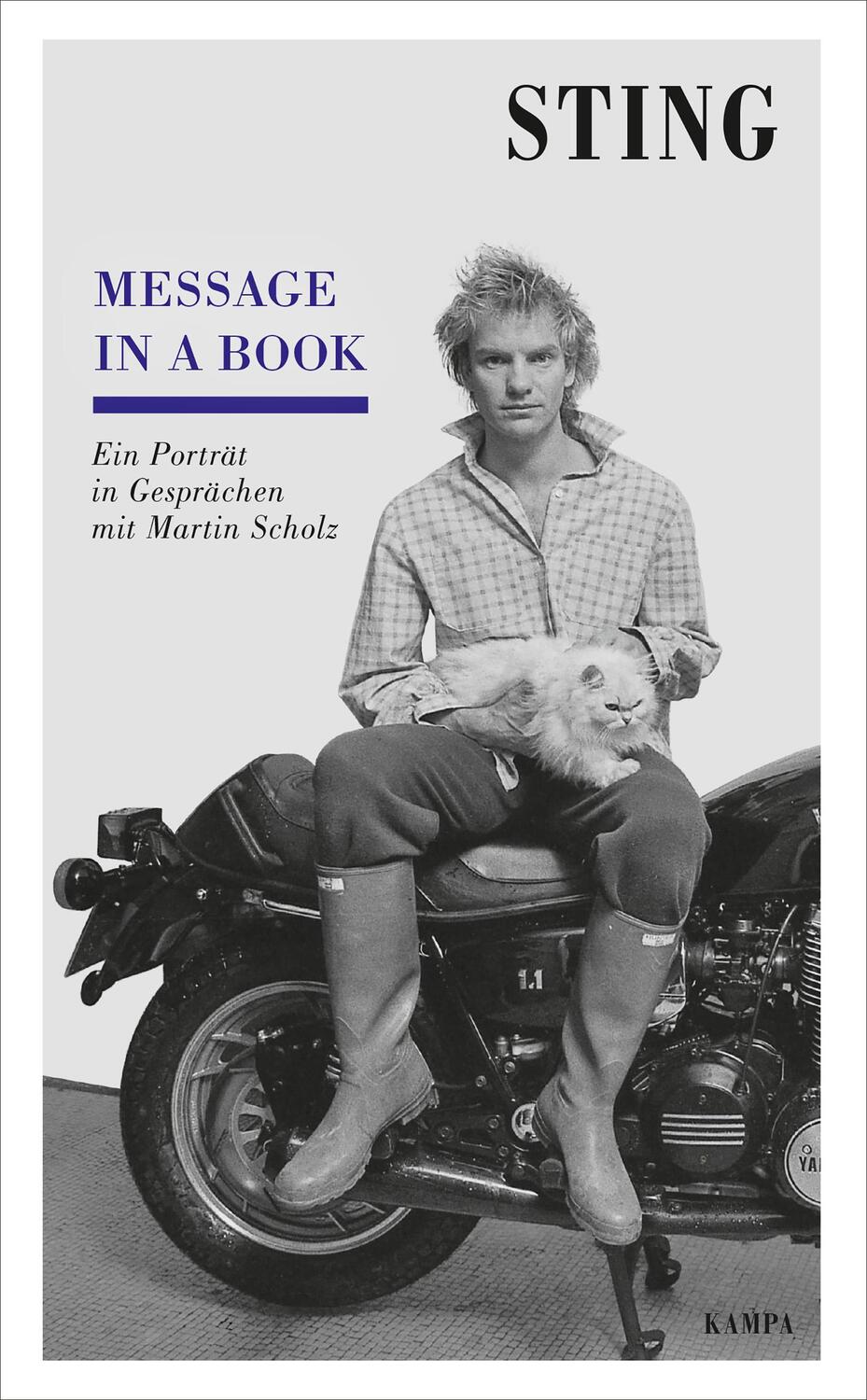 Cover: 9783311140337 | Sting - Message in a book | Buch | Kampa Salon | 192 S. | Deutsch