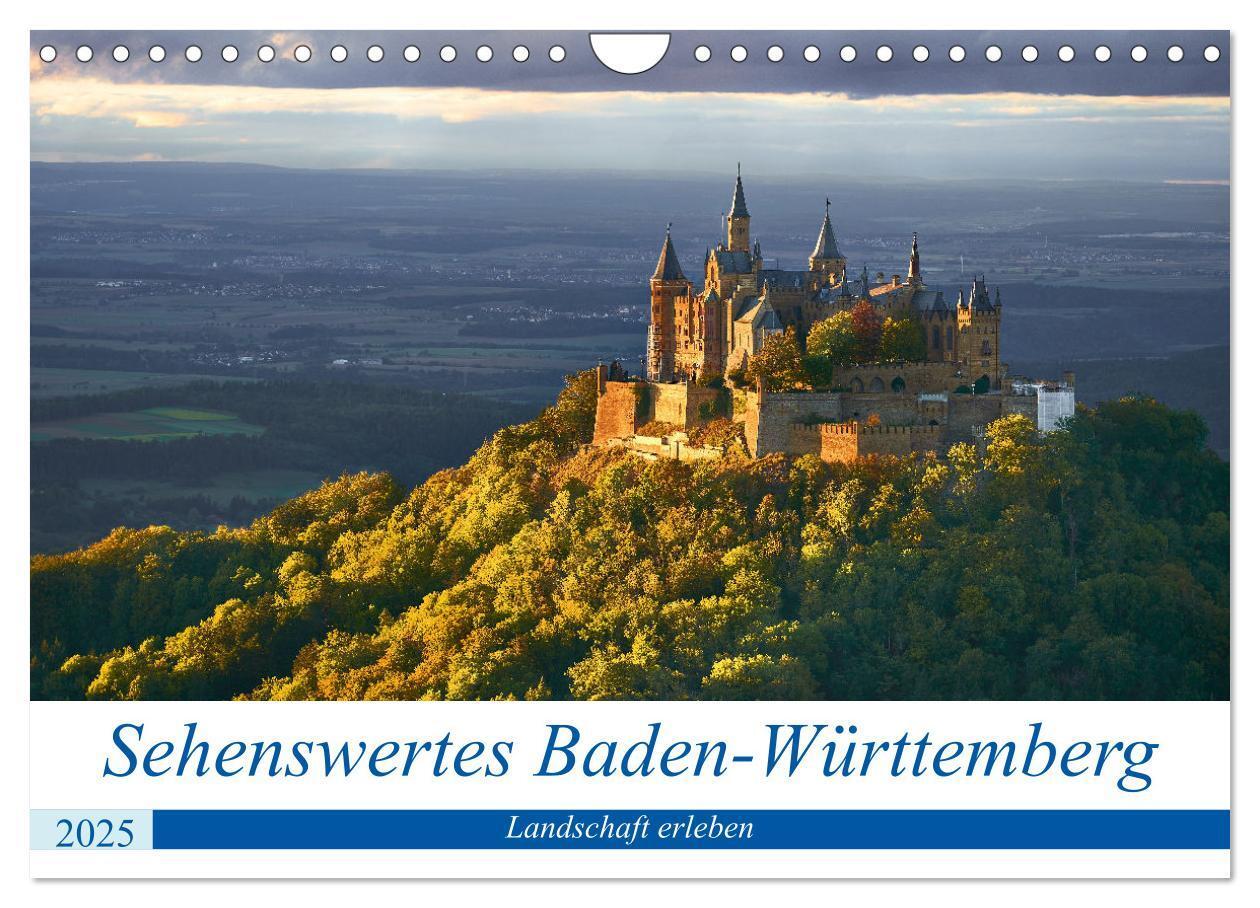 Cover: 9783435057290 | Sehenswertes Baden-Württemberg (Wandkalender 2025 DIN A4 quer),...