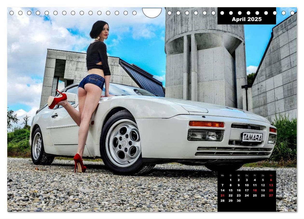 Bild: 9783435638581 | Kurven - Fieber - Modelle und Autos (Wandkalender 2025 DIN A4...