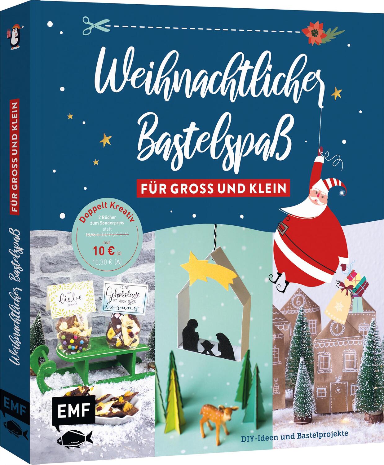 Cover: 9783745913538 | Weihnachtlicher Bastelspaß für Groß und Klein | Möller (u. a.) | Buch