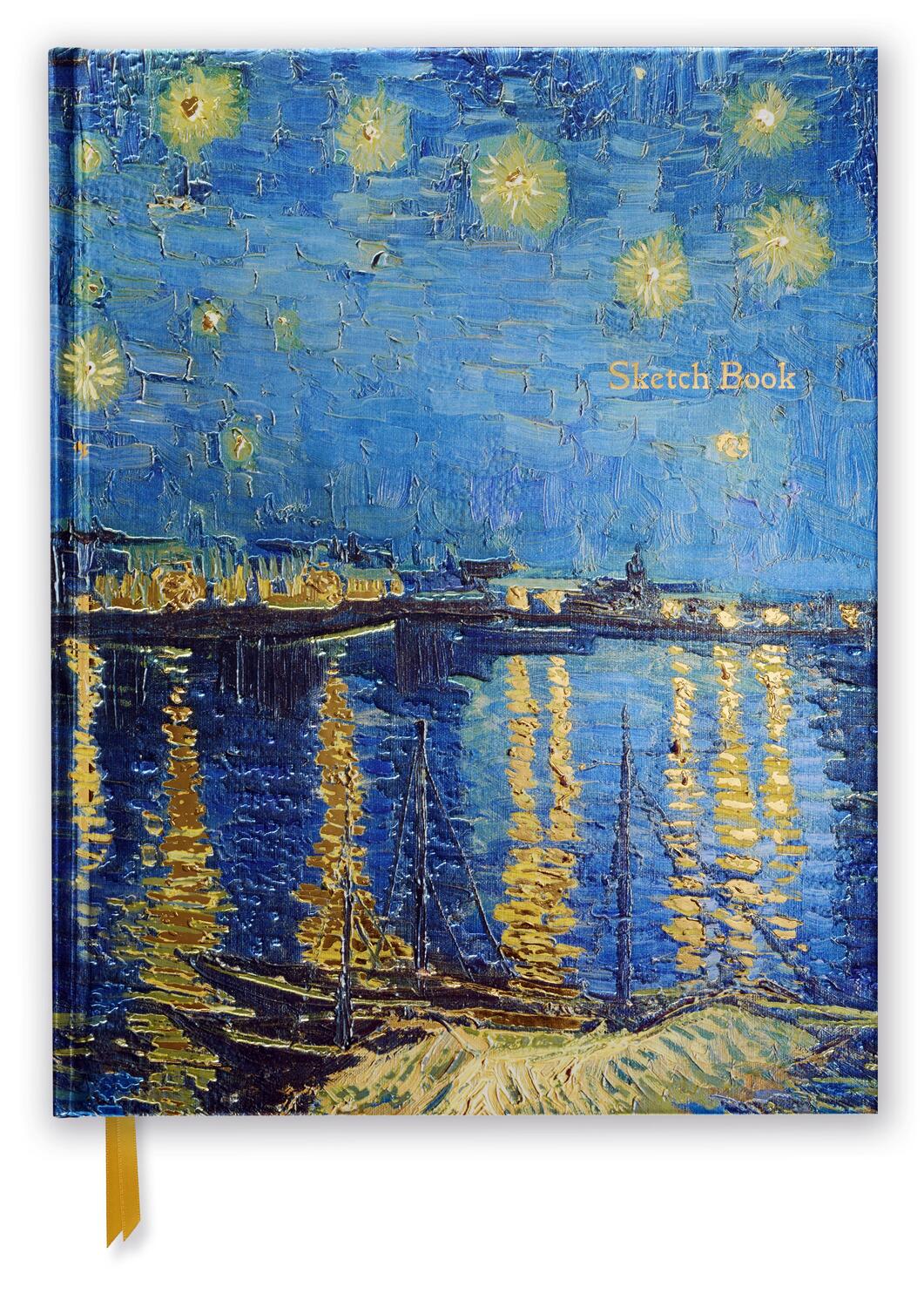 Cover: 9781783613656 | Van Gogh: Starry Night Over the Rhône (Blank Sketch Book) | Studio