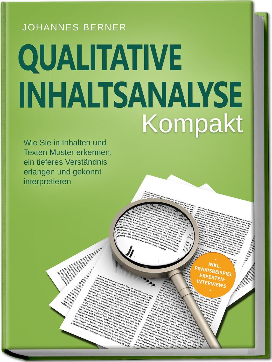 Cover: 9783969304969 | Qualitative Inhaltsanalyse - Kompakt: Wie Sie in Inhalten und...