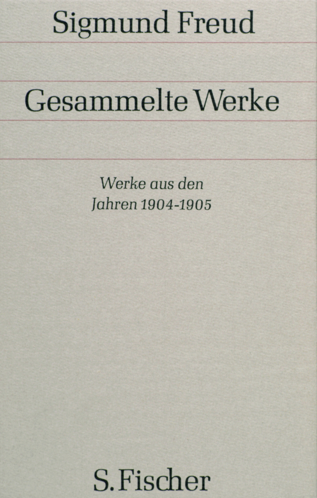 Cover: 9783100227065 | Werke aus den Jahren 1904/05 | Sigmund Freud | Buch | 342 S. | Deutsch