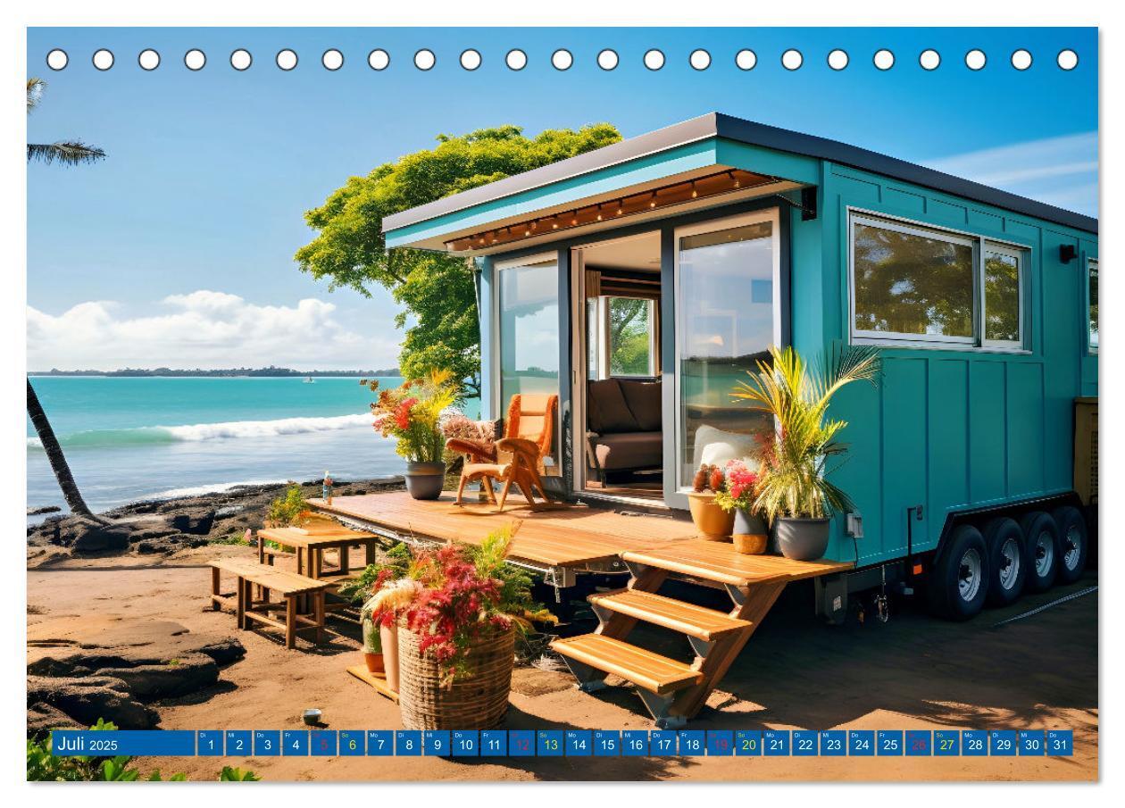 Bild: 9783383827457 | Tiny Houses - wohnen auf kleinstem Raum (Tischkalender 2025 DIN A5...