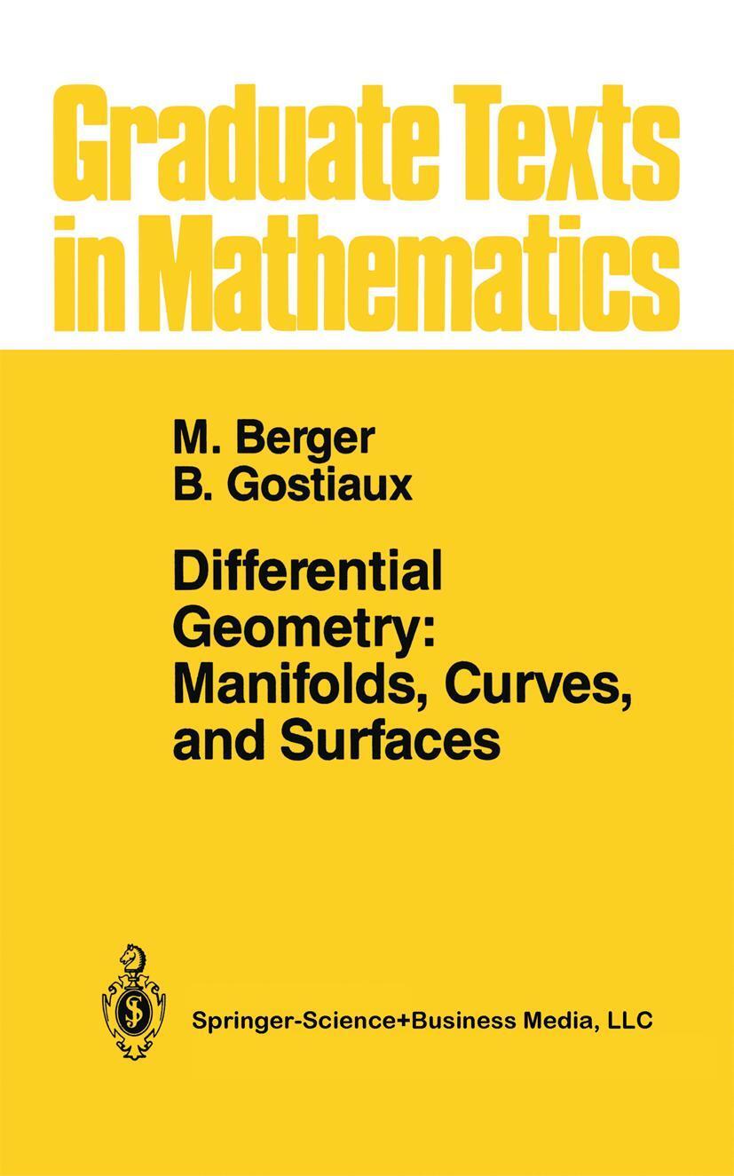 Cover: 9780387966267 | Differential Geometry: Manifolds, Curves, and Surfaces | Buch | xii
