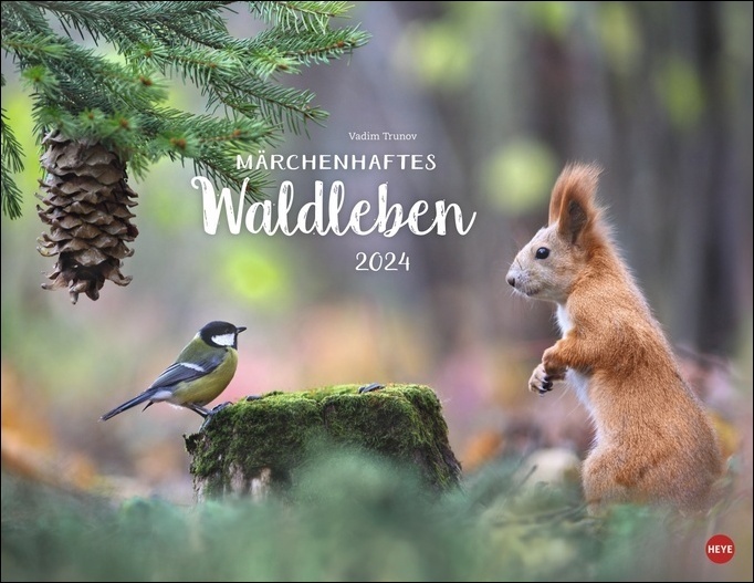 Cover: 9783756402861 | Trunov Märchenhaftes Waldleben Posterkalender. Naturkalender 2024...