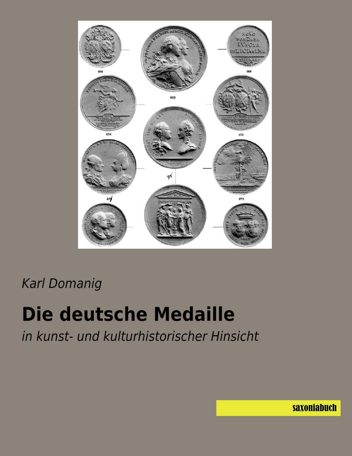 Cover: 9783957706294 | Die deutsche Medaille | in kunst- und kulturhistorischer Hinsicht