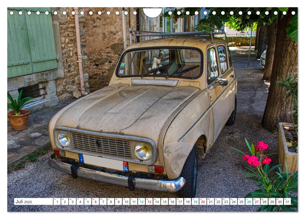 Bild: 9783383859311 | Renault 4 - Kultfahrzeug und Wegbegleiter (Wandkalender 2025 DIN A4...