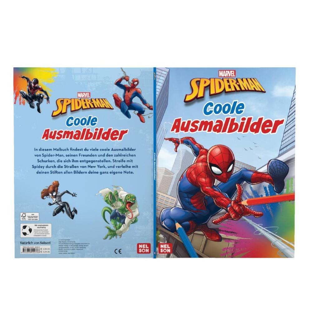 Bild: 9783845122366 | Spider-Man: Coole Ausmalbilder | Malvorlagen für Kinder ab 3 Jahren