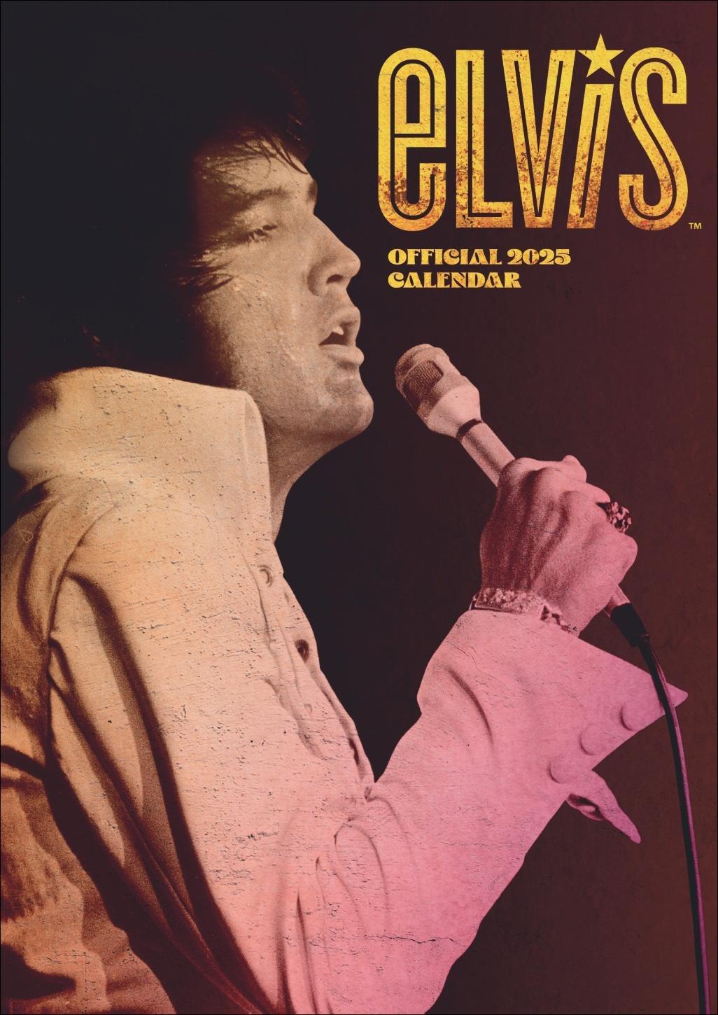 Cover: 9783840196720 | Elvis Posterkalender 2025 | Elvis | Kalender | Danilo | Spiralbindung