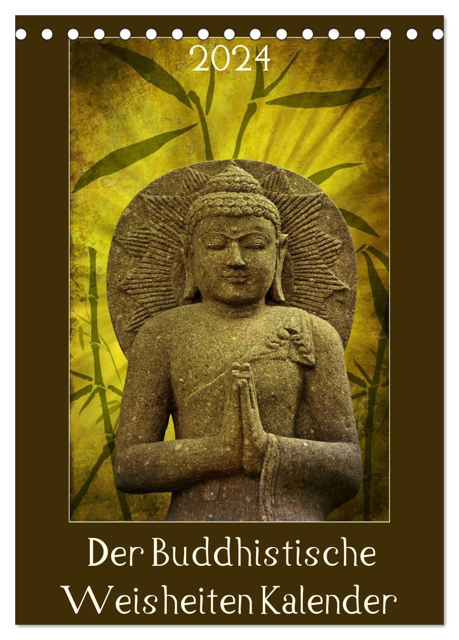 Cover: 9783675637139 | Der Buddhistische Weisheiten Kalender (Tischkalender 2024 DIN A5...