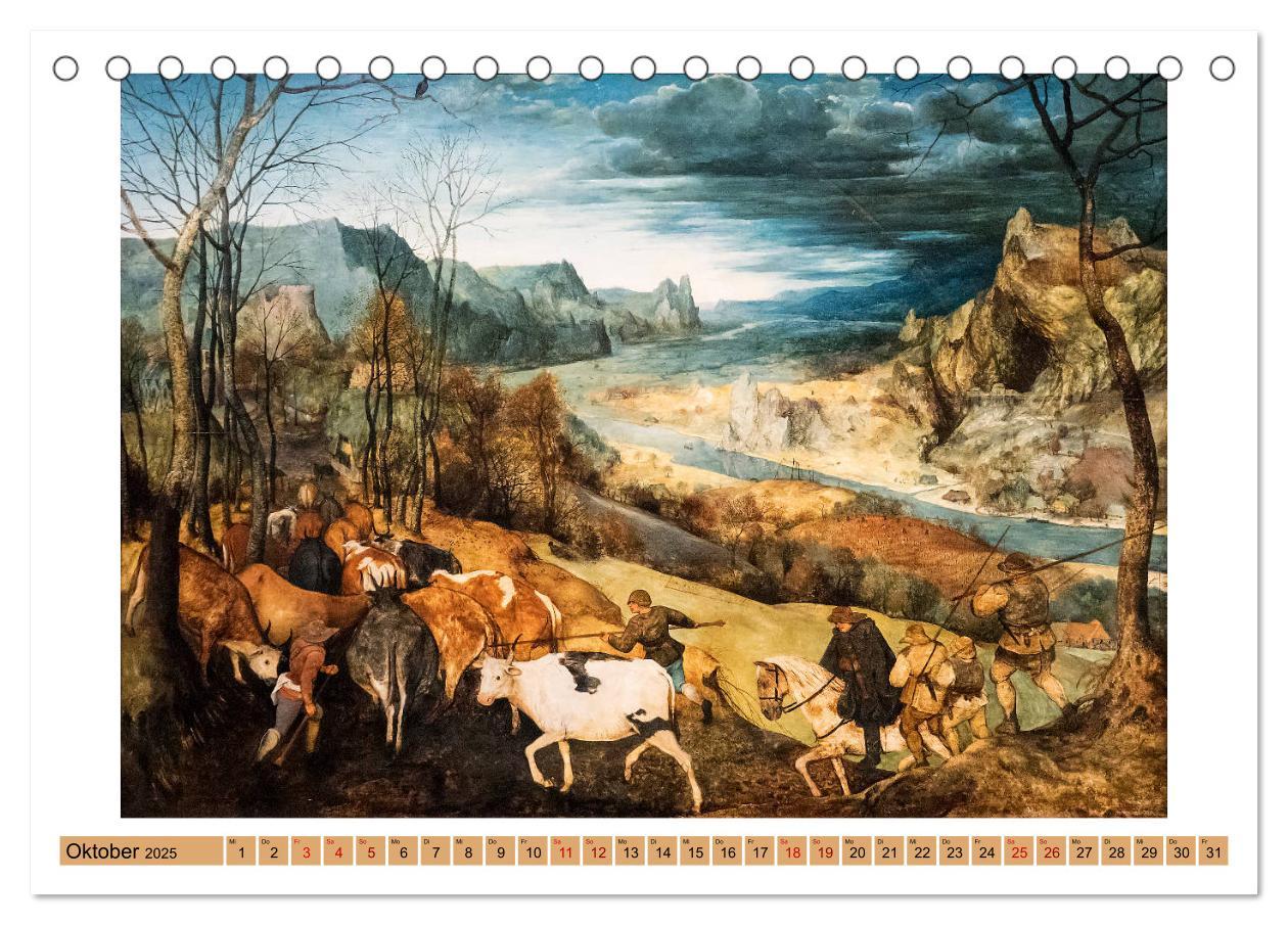 Bild: 9783435304189 | Pieter Bruegel d.Ä. (Tischkalender 2025 DIN A5 quer), CALVENDO...