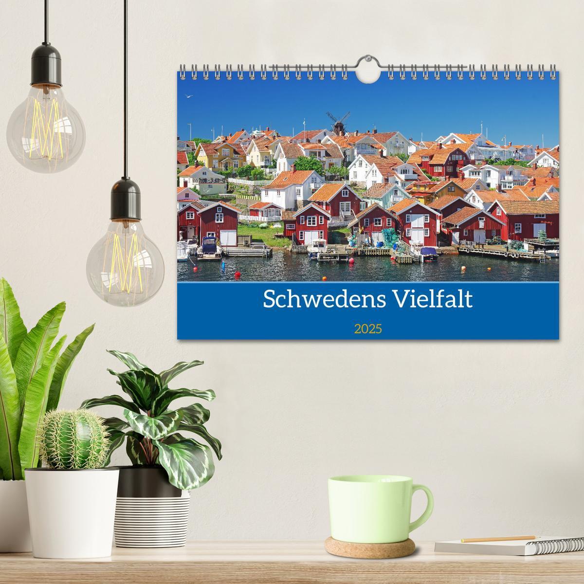 Bild: 9783435832408 | Schwedens Vielfalt (Wandkalender 2025 DIN A4 quer), CALVENDO...