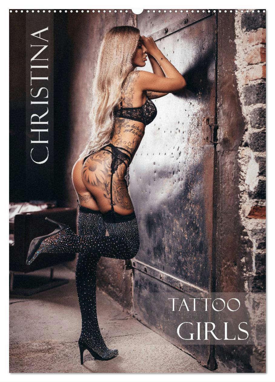 Cover: 9783675448162 | Christina - Tattoo Girls (Wandkalender 2024 DIN A2 hoch), CALVENDO...