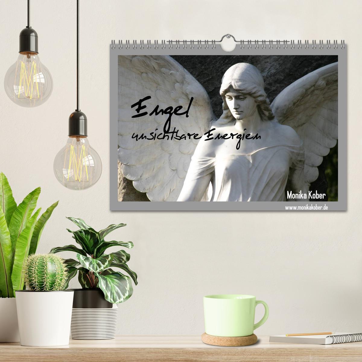 Bild: 9783435503643 | Engel - unsichtbare Energien (Wandkalender 2025 DIN A4 quer),...