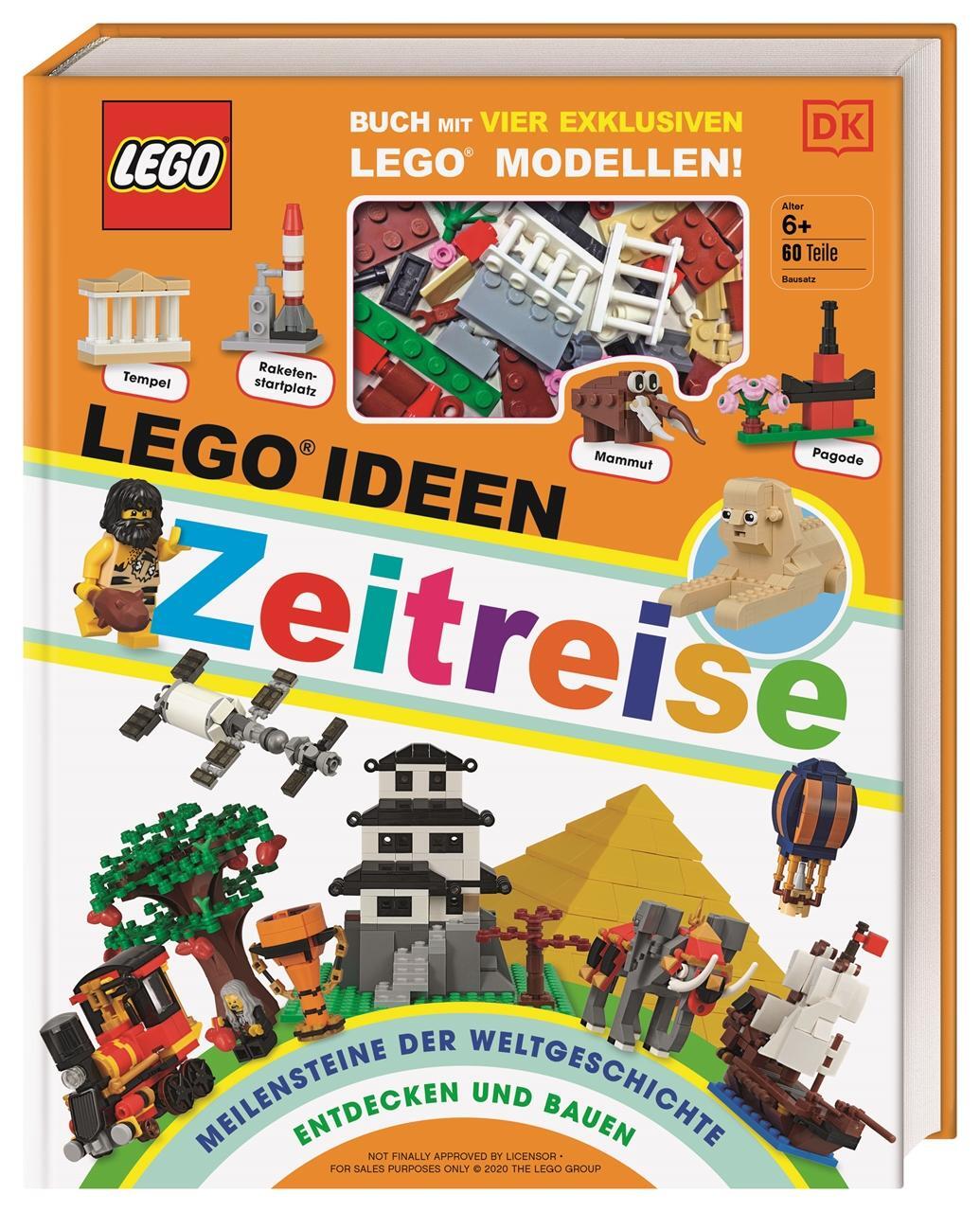 Cover: 9783831040773 | LEGO® Ideen Zeitreise | Rona Skene | Buch | 80 S. | Deutsch | 2020