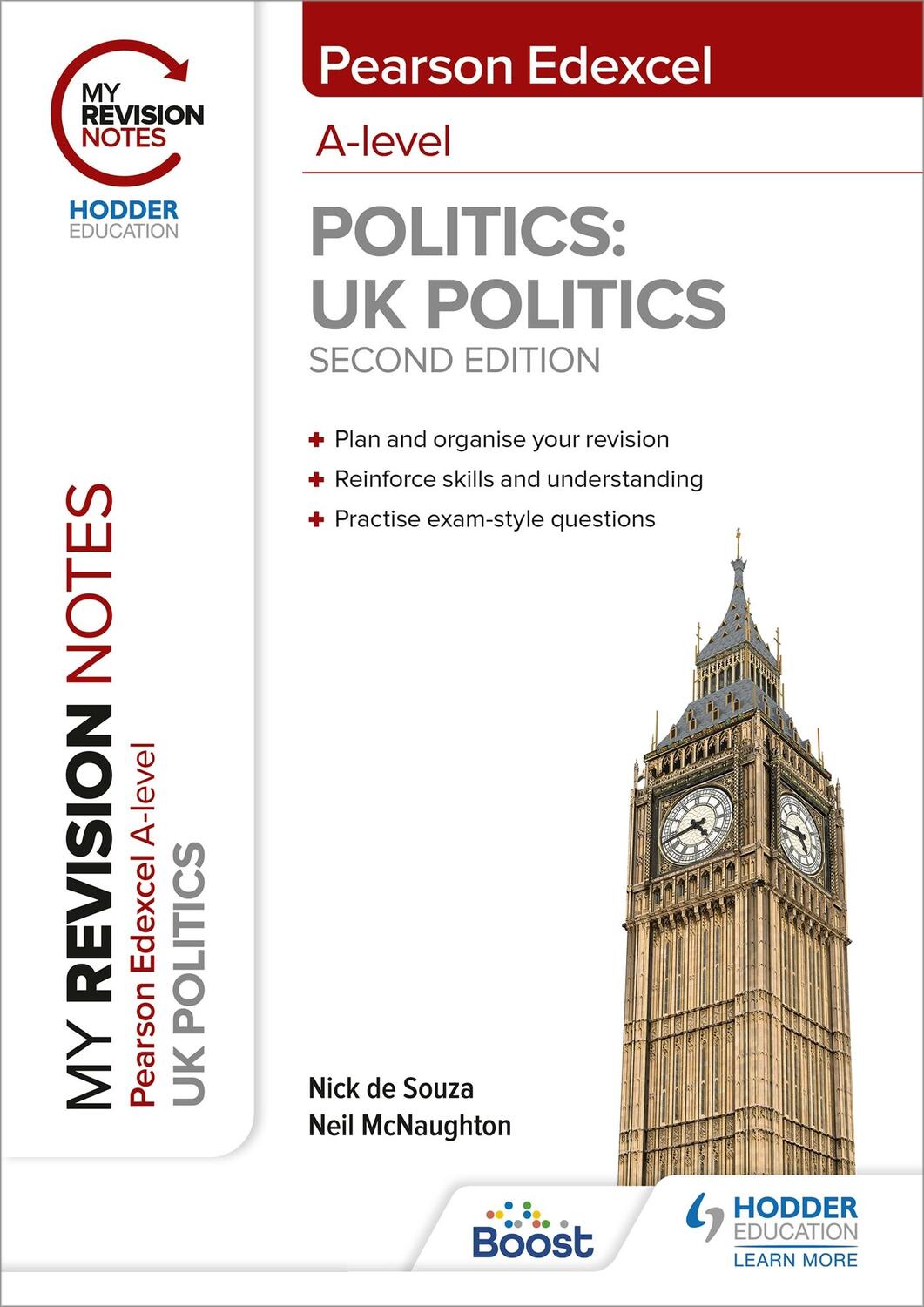 Cover: 9781398325531 | My Revision Notes: Pearson Edexcel A Level UK Politics: Second Edition