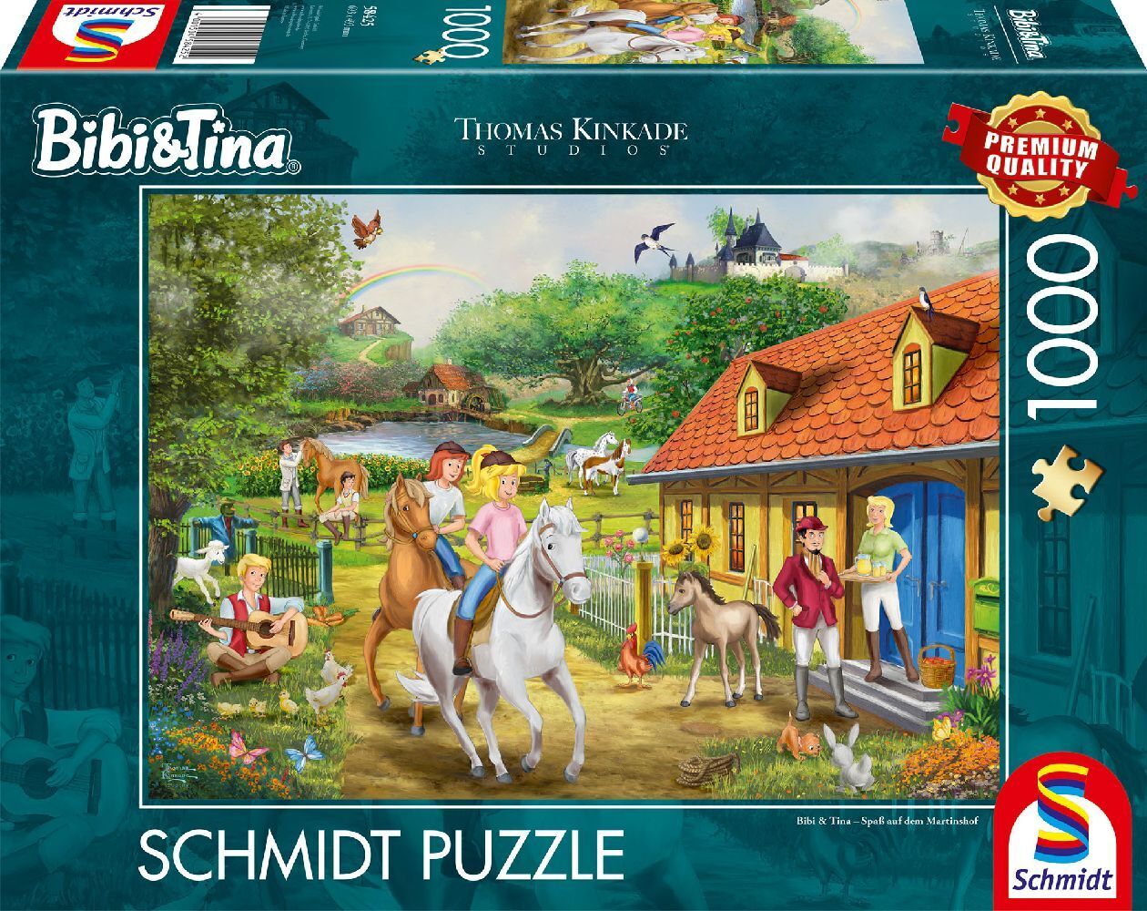 Cover: 4001504584252 | Bibi &amp; Tina, Spaß auf dem Martinshof | Spiel | Schachtel | 58425
