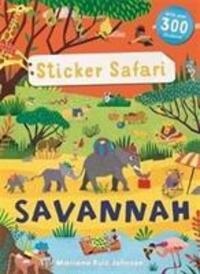 Cover: 9781787414945 | Sticker Safari: Savannah | Mandy Archer | Taschenbuch | Englisch