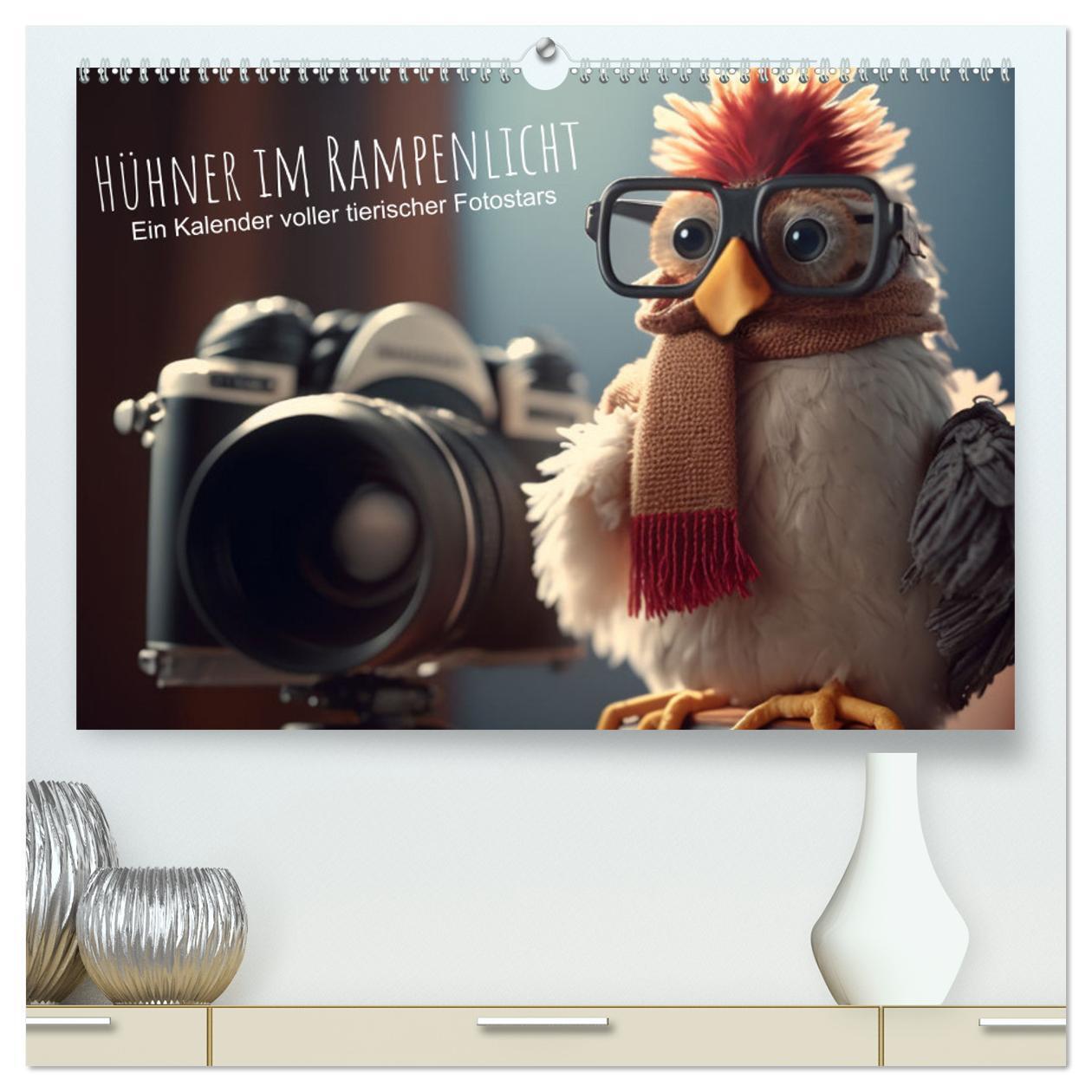 Cover: 9783675707658 | Hühner im Rampenlicht Ein Kalender voller tierischer Fotostars...
