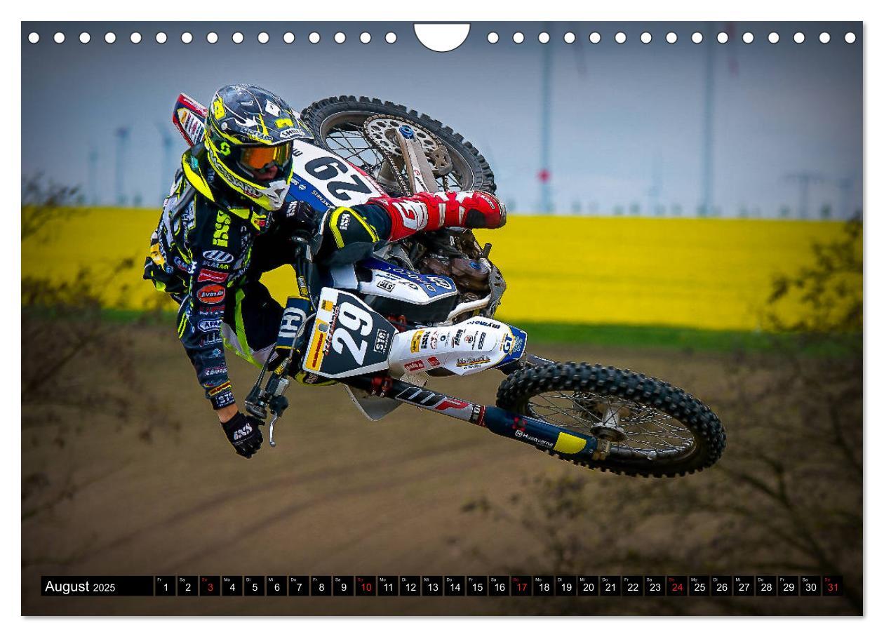 Bild: 9783435176410 | Blickpunkte Motocross (Wandkalender 2025 DIN A4 quer), CALVENDO...