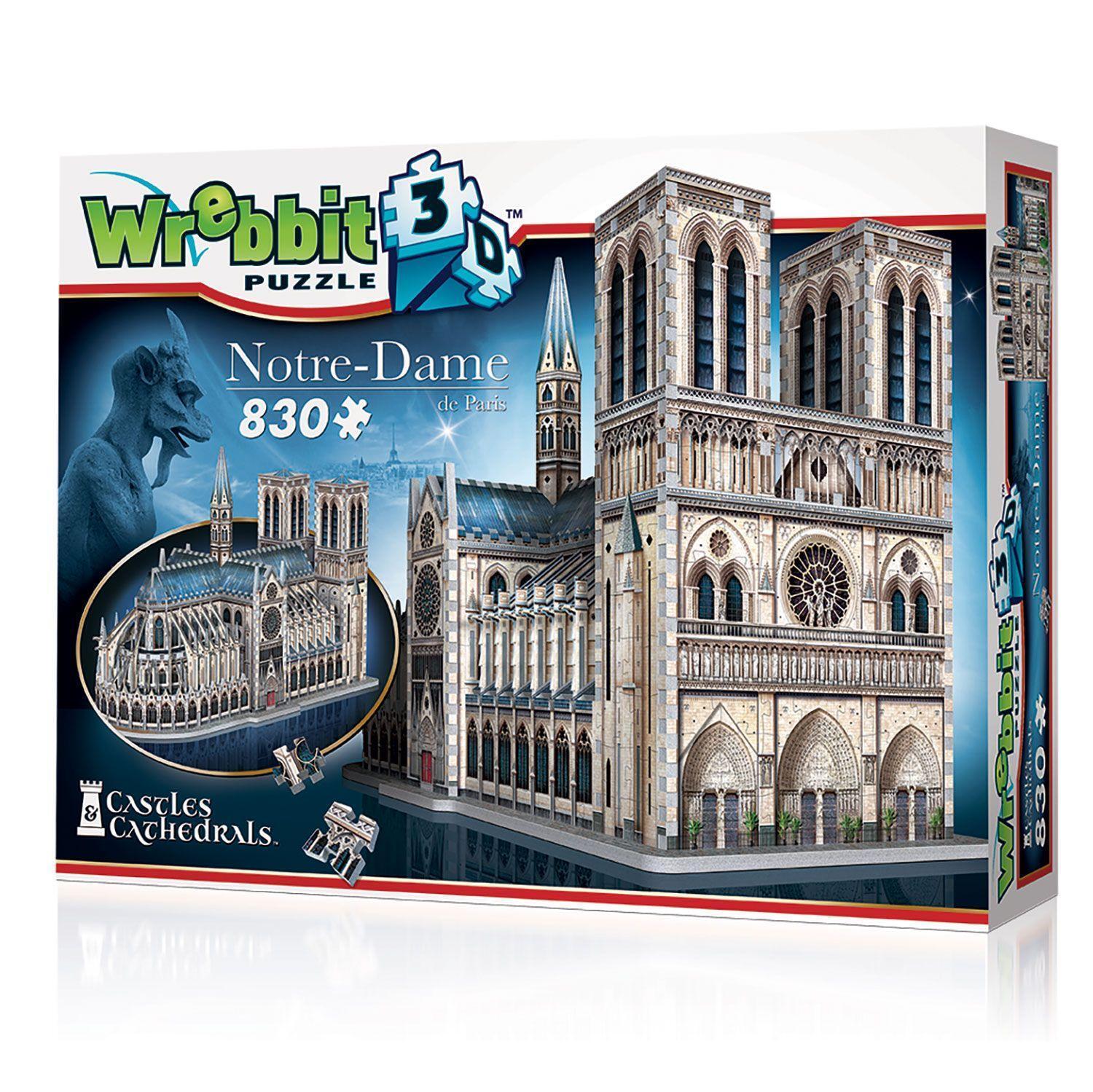 Cover: 665541020209 | Notre-Dame de Paris. 3D-PUZZLE (830 Teile) | 3D-PUZZLE | Spiel | 2020