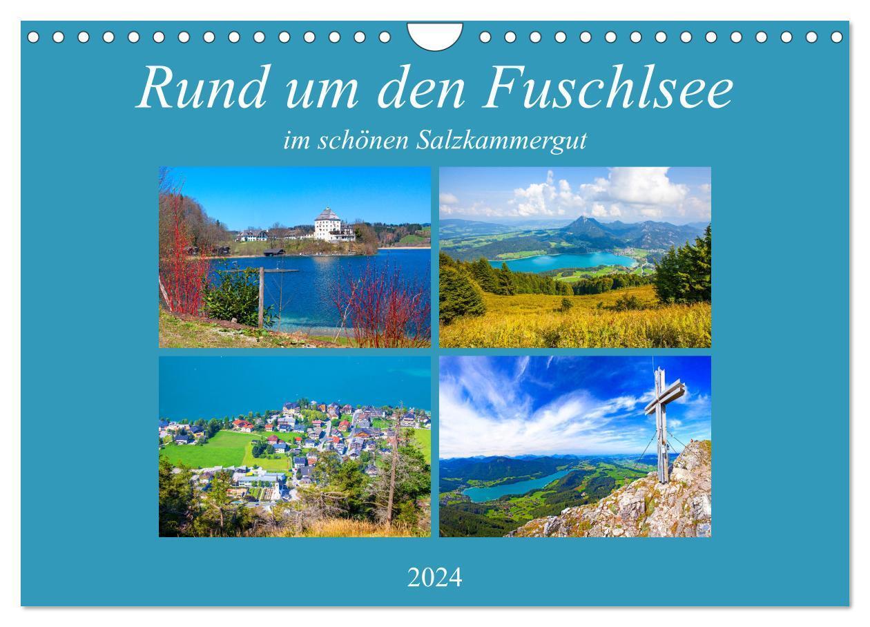 Cover: 9783675948198 | Rund um den Fuschlsee (Wandkalender 2024 DIN A4 quer), CALVENDO...