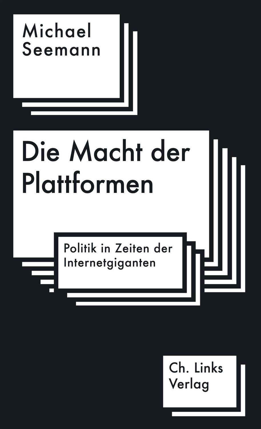 Cover: 9783962890759 | Die Macht der Plattformen | Politik in Zeiten der Internetgiganten