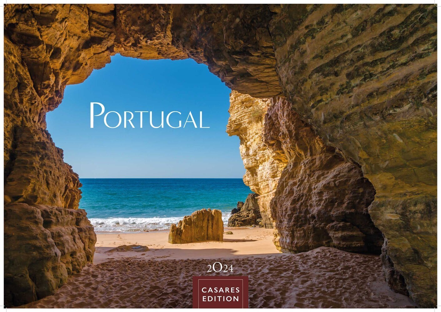 Cover: 9789918618231 | Portugal 2024 L 35x50cm | Kalender | 14 S. | Deutsch | 2024