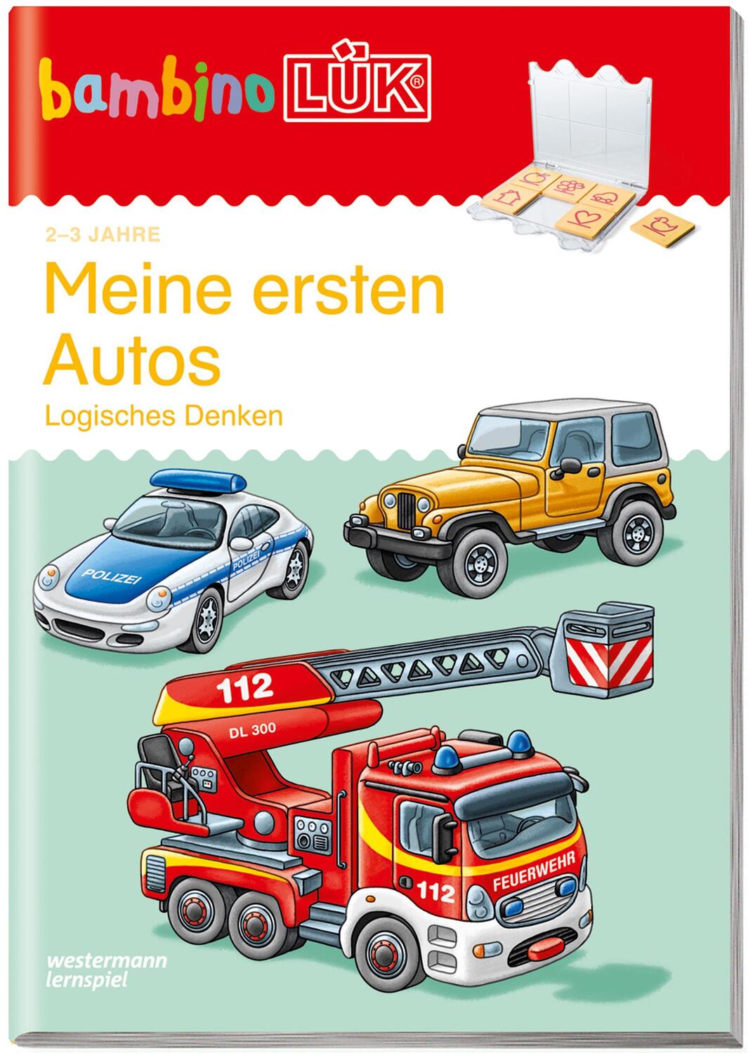 Cover: 9783837776782 | bambinoLÜK. Meine ersten Autos: Logisches Denken | 2/3 Jahre | 24 S.