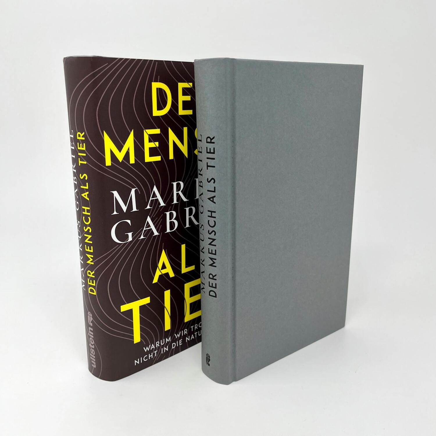 Bild: 9783550201172 | Der Mensch als Tier | Markus Gabriel | Buch | 350 S. | Deutsch | 2022