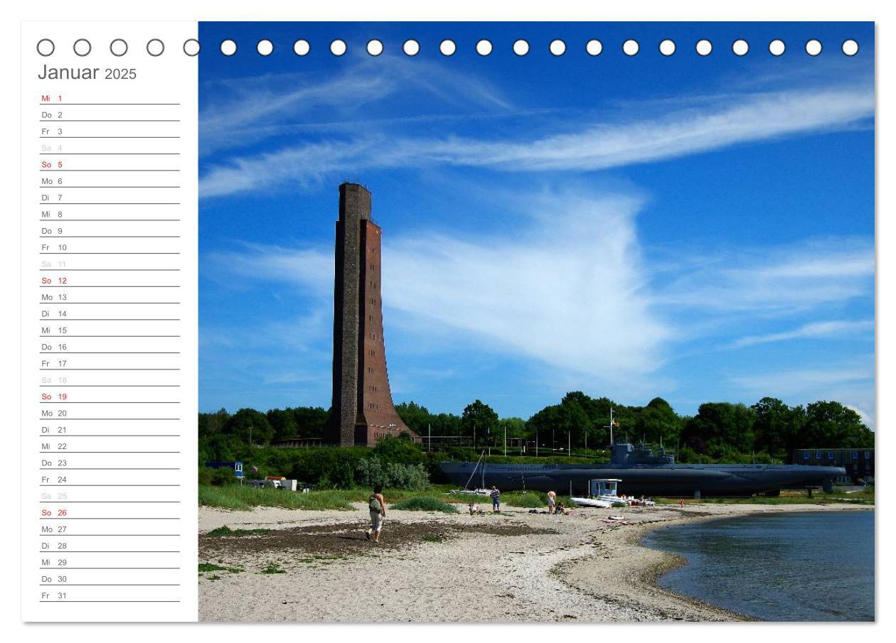 Bild: 9783435488544 | Laboe - Ostsee - Sommer (Tischkalender 2025 DIN A5 quer), CALVENDO...