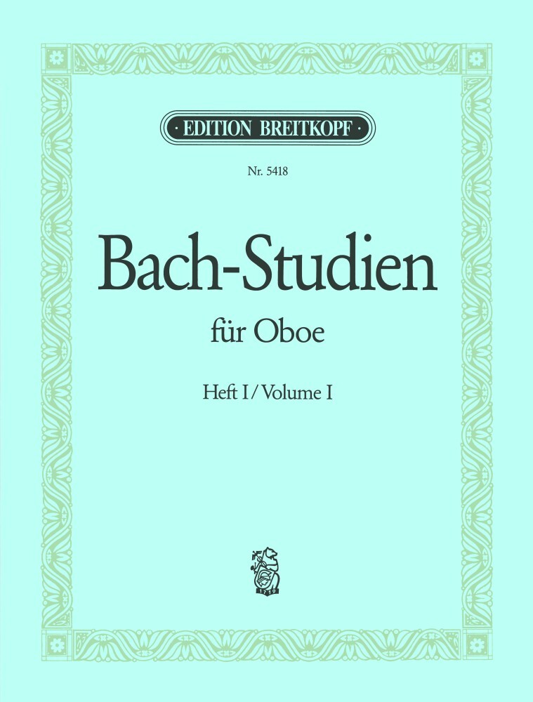 Cover: 9790004164068 | Bach-Studien Band 1 (Nr.1-17) für Oboe | Johann Sebastian Bach | Buch